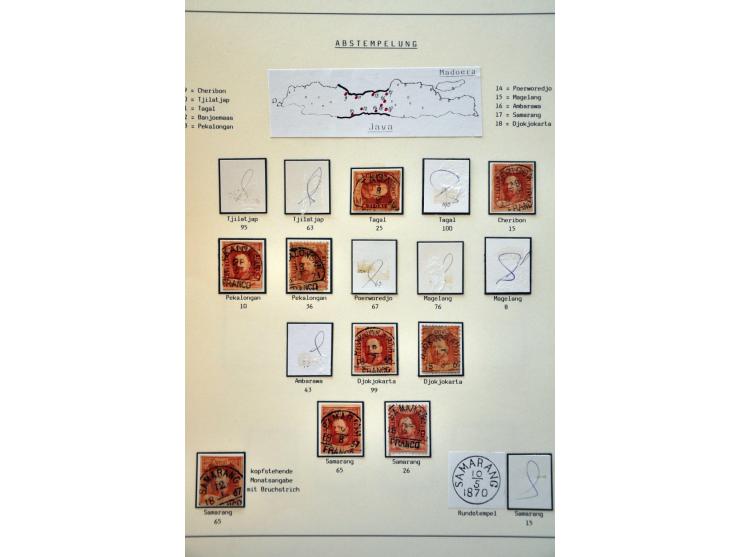 collectie op nrs. 1 (16x) en 2 (7x) w.b. mooie afdrukken en betere kantoren in over het algemeen nette kwaliteit op bladen
