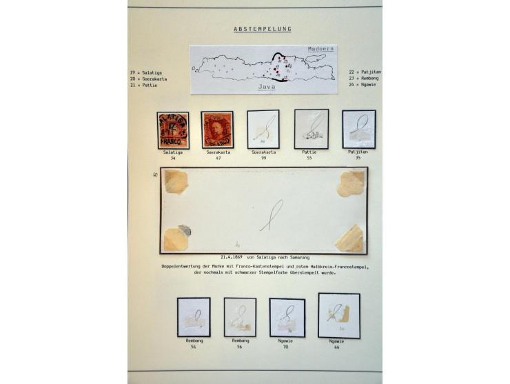 collectie op nrs. 1 (16x) en 2 (7x) w.b. mooie afdrukken en betere kantoren in over het algemeen nette kwaliteit op bladen