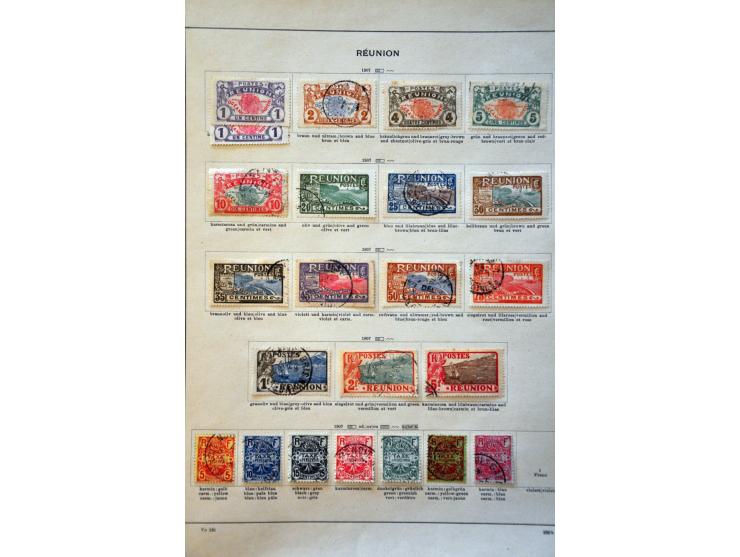 collectie 1885-1941 op albumbladen
