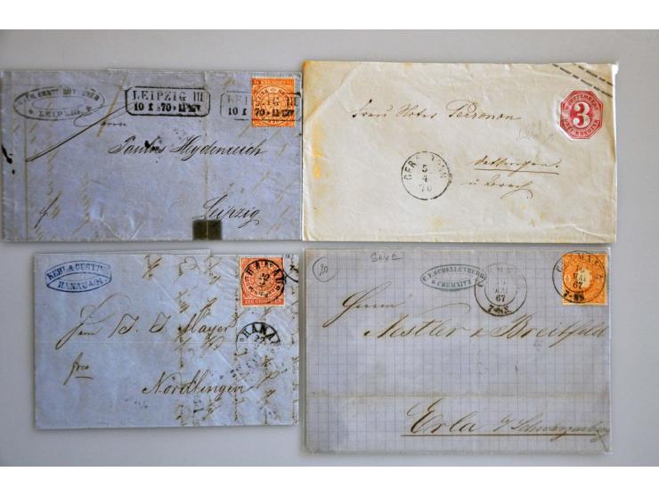 ca. 85 post(waarde)stukken