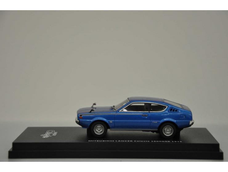 Mitsubishi Lancer Celeste 1600 GSR 1975, LA-X, 1:43, blue, Mint.