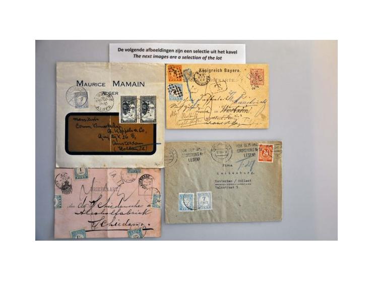 fdc's, collectie E2-E686 in 10 albums