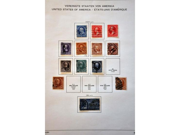 collection 1851-1998 used and */** with better ex., duplicates, precancels etc. in 3 binders