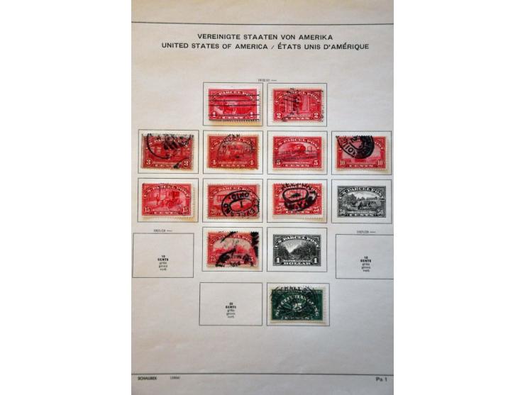 collection 1851-1998 used and */** with better ex., duplicates, precancels etc. in 3 binders
