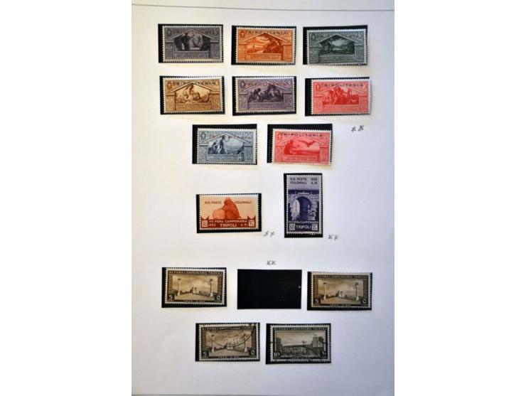 and Colonies collection 1861-1963 collected both used and */** in Schaubek album