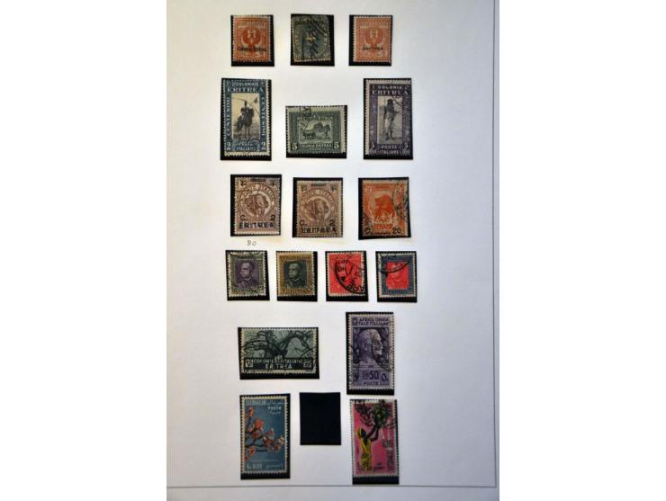 and Colonies collection 1861-1963 collected both used and */** in Schaubek album
