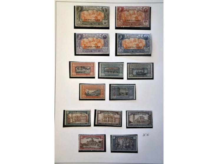 and Colonies collection 1861-1963 collected both used and */** in Schaubek album