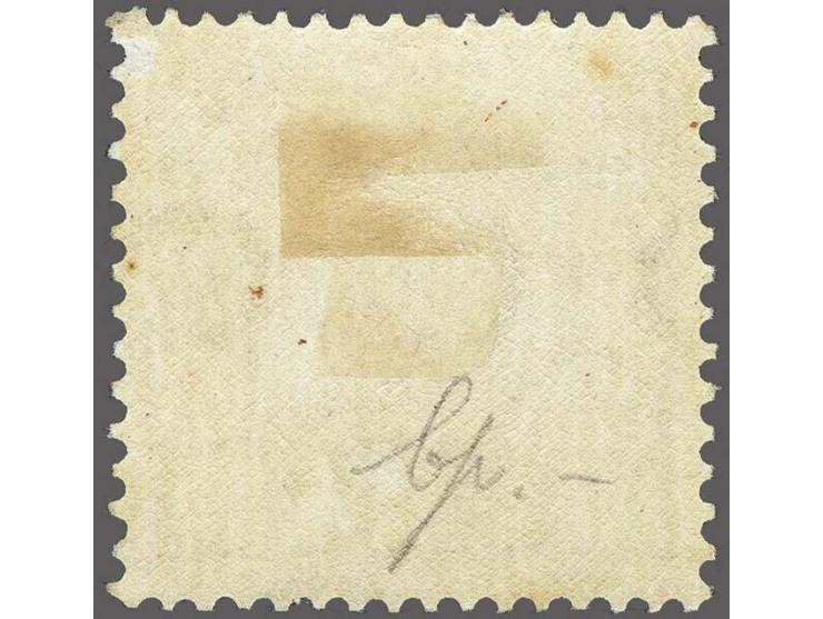 Aceh, Water Buffalo 2½ cents without watermark with overprint type 111r in red, very fine (small brown spot on gummed side)