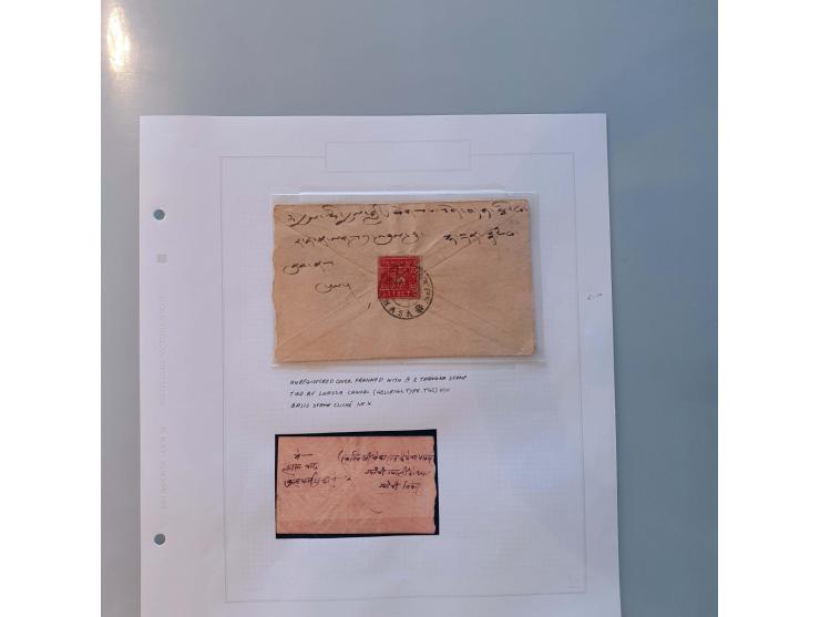 group of 13 covers of the 1933 issue including settings, shades, registered etc. neatly described on album leaves and all wit