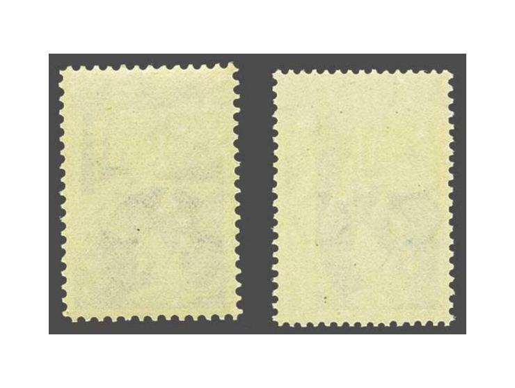 Fotomontage 70 en 80 cent met certificaat NKD 2012, cat.w. 575