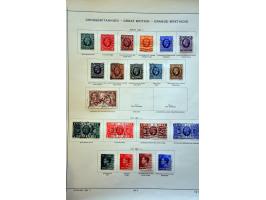 collectie 1840-1940 inclusief dienst met veel betere ex. (SG 14f MC 12 in cross, SG 183, SG 212, SG 320, SG 438 PUC £, etc.) 