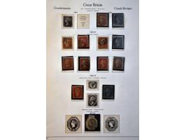 kleine collectie 1841-1936 gestempeld