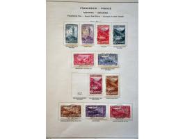 collectie tot ca. 1940 gestempeld in klemband