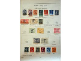collectie tot ca. 1940 gestempeld in klemband