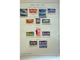collectie tot ca. 1940 gestempeld in klemband