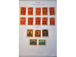 collectie 1918-2012 deels */** met betere ex., series en blokken (o.a. Mi. nrs. 1 en 9) in 7 ringbanden