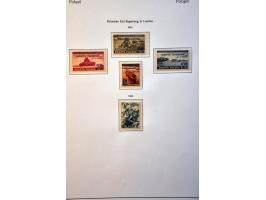 collectie 1860-1959 meest */** met beter materiaal w.b. nr. 1 (kort tandje, short perf.), Na Skarb, blok 1, blok 10 (2x), Por
