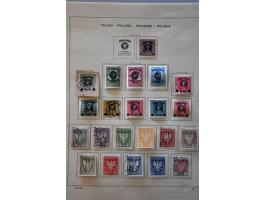 collectie 1918-1941 w.b. beter materiaal, stadspost etc. in klemband