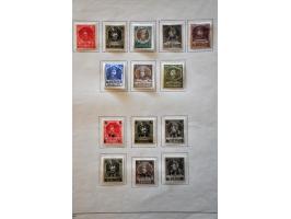 collectie 1918-1941 w.b. beter materiaal, stadspost etc. in klemband