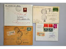 200 ijspostvluchten 1928-1947, 1956 en enkele 1976 van/naar Waddeneilanden en Urk in doosje