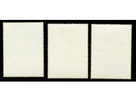Our Great Teacher 8 - 10 fen, nr. 990 very fine unmounted mint, nrs. 991-992 both hinged and slightly toned, cat.v. 1400