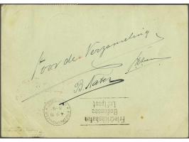 Around the World Flight of the Graf Zeppelin 1929 Treaty post The Netherlands. Cover from Amsterdam 12-8-1929 to Baarn, stage