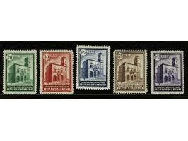 Post Office 20 centesimi - 2,75 lire, nr. 177 short perf., nr. 179 slightly hinged, fine/very fine (un)mounted mint (cat.v. 1