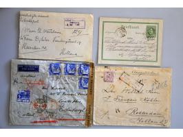 ca. 90 post(waarde)stukken vanaf emissie 1870 met beter materiaal