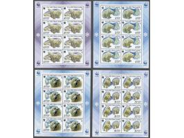 Polar Bears 5 - 35 kopeke in minisheets of 8, very fine, cat.v. 700