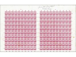 1862-1907 small stock * and ** with some better ex., larger blocks including with sheetmargins in stockbook 
