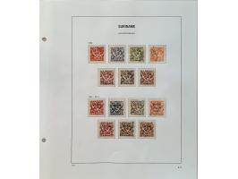collectie vanaf 1864 gestempeld w.b. betere ex. en series (o.a. 300 jaar Gezag, Bernhardfonds, vliegtuigserie) en Back of the