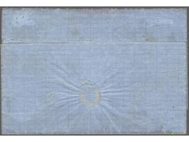 15 cent oranje in paar op briefomslag van Amsterdam 27-2-1862 over Emmerich naar Berlijn, pracht ex.