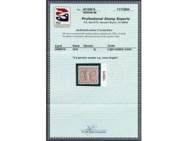 Victory 3 cents light reddish violet, very fine unmounted mint with 2004 PSE certificate, cat.v. $ 300