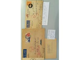 undercover mail, 45 letters from London (partly from P.O. Box 237) or the Netherlands, nearly all to 15 Grand Rue Geneve with