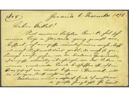 Forerunner. Hungarian post card 2 filler brown from Gorazde (K.u.K. Etappen-Postamt XXII) 7-12-1878 to Vienna, fine (some min