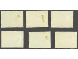 Chrysantemums 8 - 30 fen, fine/very fine mounted mint (no. 581 thin spot) , cat.v. 600 (as **)