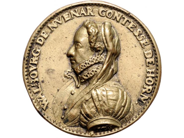 Historiepenningen 1565/6 Phillipe de Montmorency (1524?-1568), Graaf van Hoorne, admiraal onder Karel V en Philips II en dien