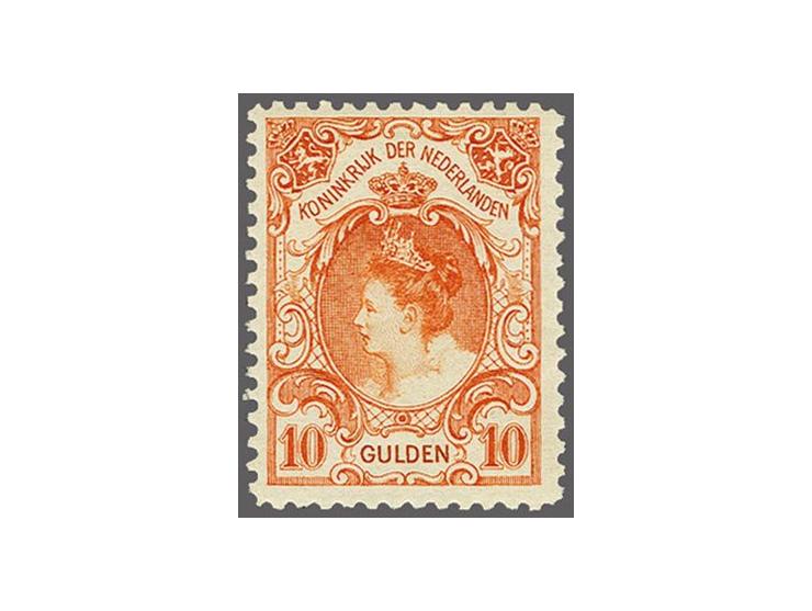 10 gulden oranje, pracht ex., cat.w. 950