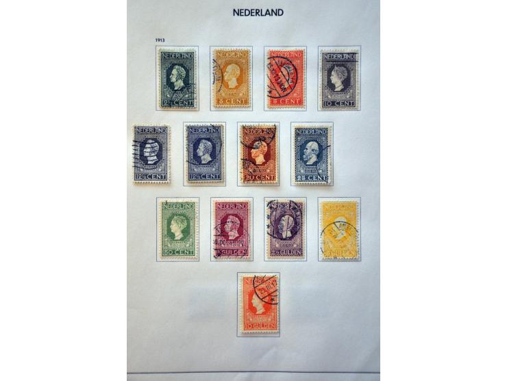 collectie 1852-ca. 2000 gestempeld, hoofdnummers compleet, tevens, port, roltanding, dienst, postbewijs, etc. vrijwel complee