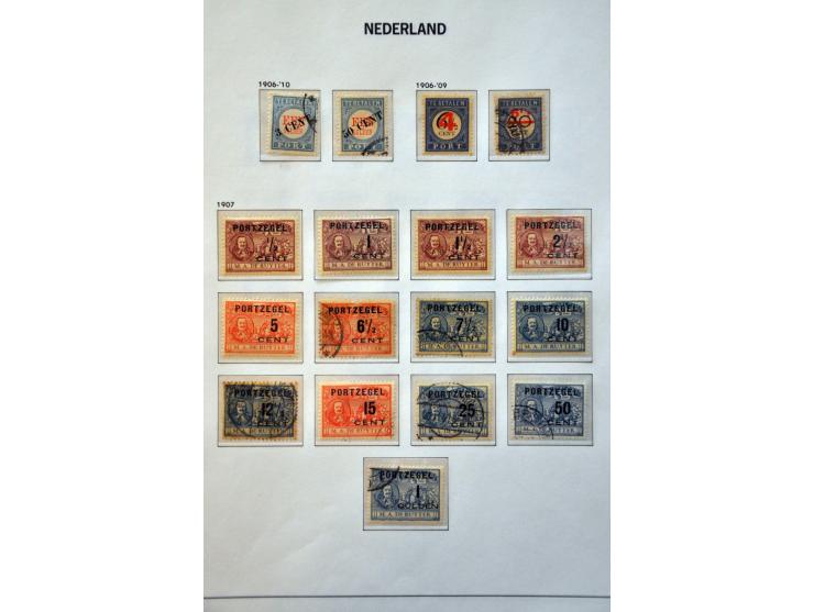 collectie 1852-2001 op hoofdnummers compleet (nr. 80 met certificaat Moeijes en nr. 101 met certificaat Muis) met tevens port