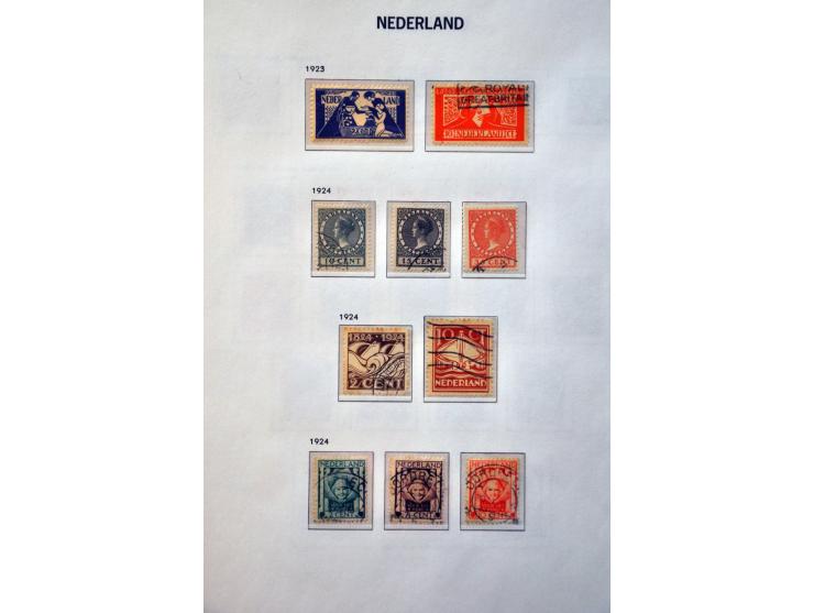 collectie 1852-2001 op hoofdnummers compleet (nr. 80 met certificaat Moeijes en nr. 101 met certificaat Muis) met tevens port