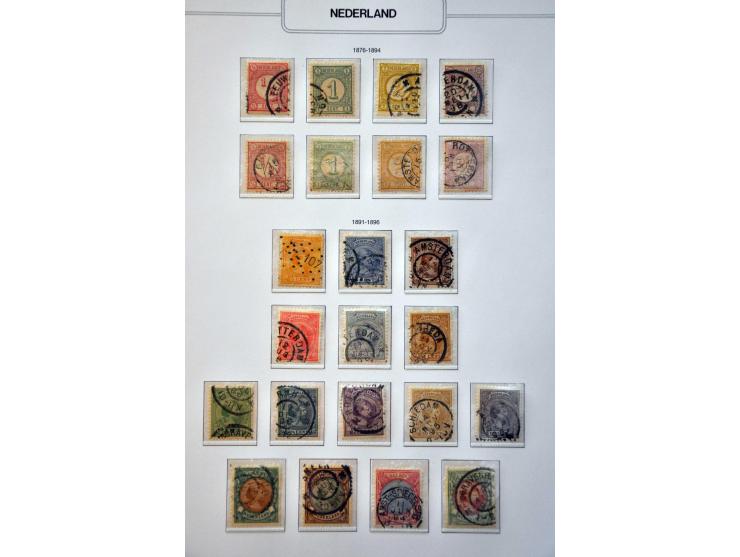 collectie 1852-1991gestempeld, vrijwel compleet w.b. 48, 180, 101, 130-131, roltanding (excl. 32), port, Internering, postbew