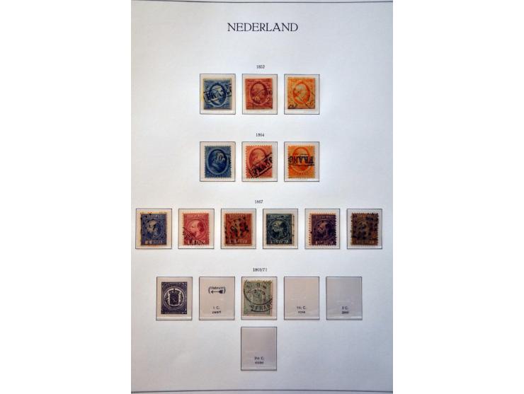 collectie 1852-2001 gestempeld later */** met betere ex. w.b. 48, 49 *, 80, 101 *, LP12-13, inclusief roltanding, automaatboe