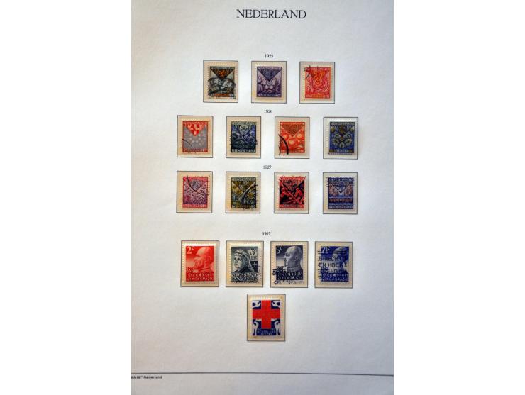 collectie 1852-2001 gestempeld later */** met betere ex. w.b. 48, 49 *, 80, 101 *, LP12-13, inclusief roltanding, automaatboe