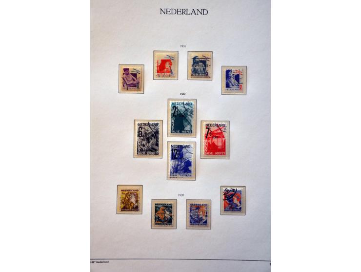 collectie 1852-2001 gestempeld later */** met betere ex. w.b. 48, 49 *, 80, 101 *, LP12-13, inclusief roltanding, automaatboe