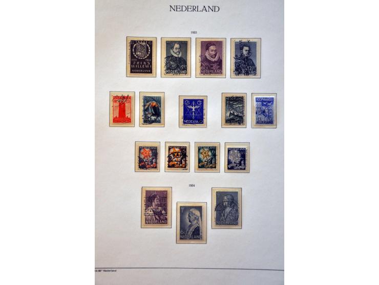 collectie 1852-2001 gestempeld later */** met betere ex. w.b. 48, 49 *, 80, 101 *, LP12-13, inclusief roltanding, automaatboe