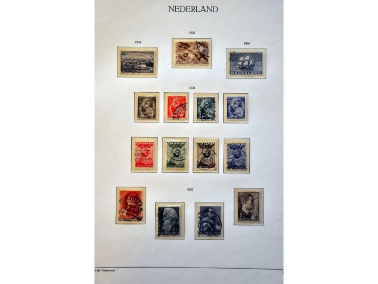 collectie 1852-2001 gestempeld later */** met betere ex. w.b. 48, 49 *, 80, 101 *, LP12-13, inclusief roltanding, automaatboe