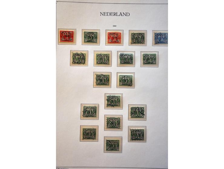 collectie 1852-2001 gestempeld later */** met betere ex. w.b. 48, 49 *, 80, 101 *, LP12-13, inclusief roltanding, automaatboe