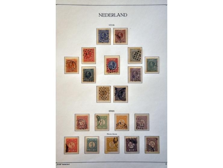 collectie 1852-2001 gestempeld later */** met betere ex. w.b. 48, 49 *, 80, 101 *, LP12-13, inclusief roltanding, automaatboe