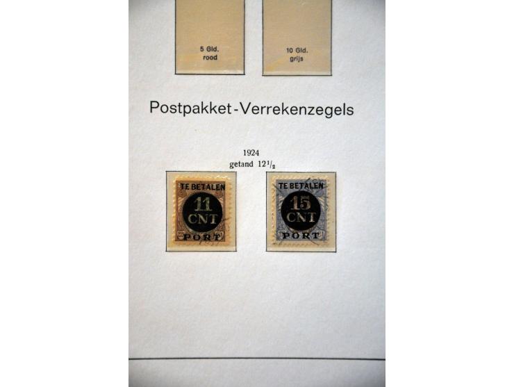 collectie 1852-2001 gestempeld later */** met betere ex. w.b. 48, 49 *, 80, 101 *, LP12-13, inclusief roltanding, automaatboe